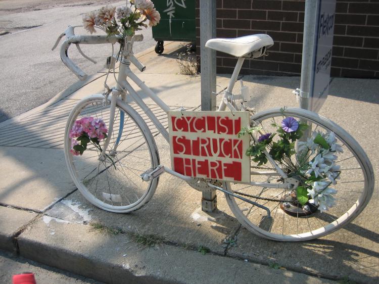 Ghost Bike...
