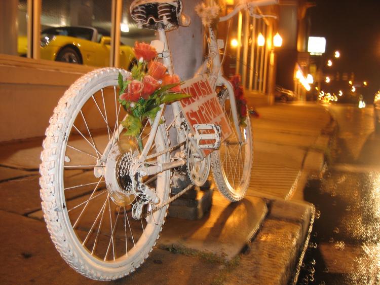 Ghost Bike...