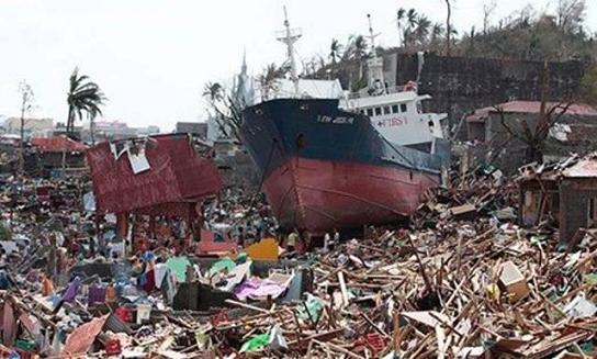 Super typhoon Haiyan...